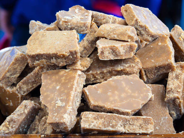 istock Homemade Brown Fudge Pile 2196102557
