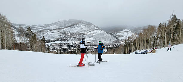 istock Snow Skiing in Vail, Colorado 2196103009