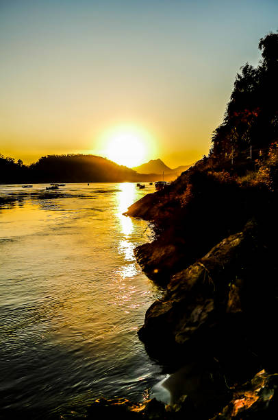 sunset on beach, beautiful photo digital picture