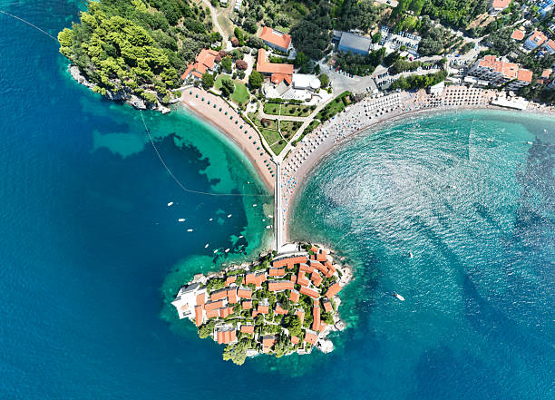 istock Sveti Stefan - Budva, Montenegro 2196119082