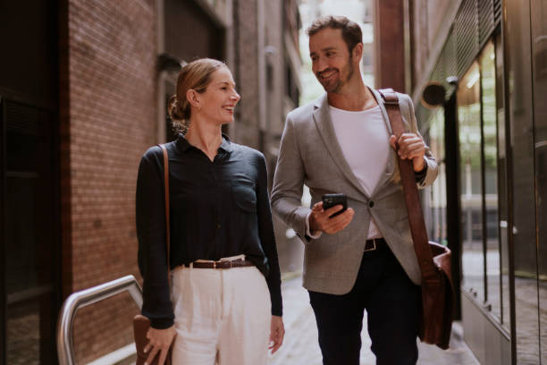 istock On-the-go coworkers 2196123329