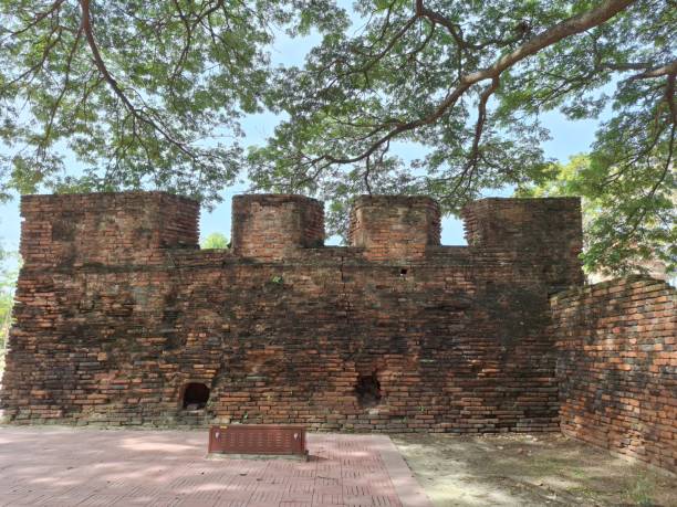 istock Picture of an ancient brick wall 2196123884