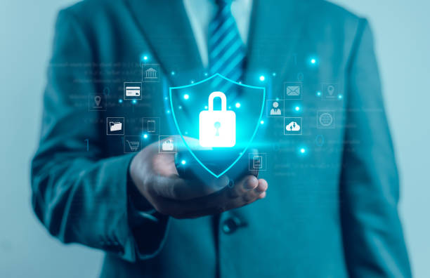 istock Cyber ​​Security Key Internet Online Password Privacy Concept Data Security from Crime Show Cyber ​​Security Technology and Data Protection on the Internet 2196124230