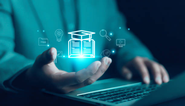 istock who attends online lessons on a digital Education  learning online with webinar, learn,training, education, course, tutorial, 2196124277