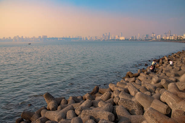 istock Mumbai city view from Marine Drive 2196128832