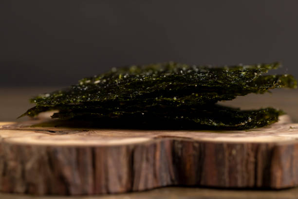 istock natural green algae that are used to prepare Japanese dishes 2196129088