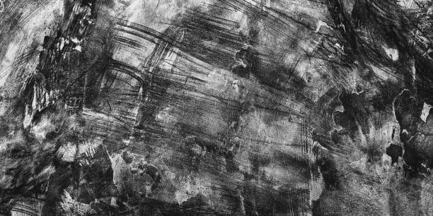 istock abstract black grungy texture cement concrete wall background 2196136514