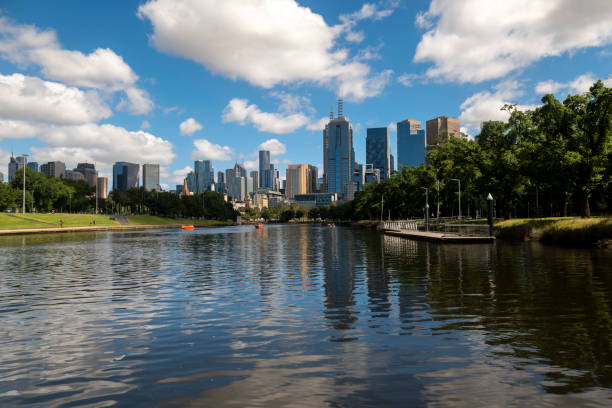 istock Yarra River and Downtown Melbourne, Australia 2196141752