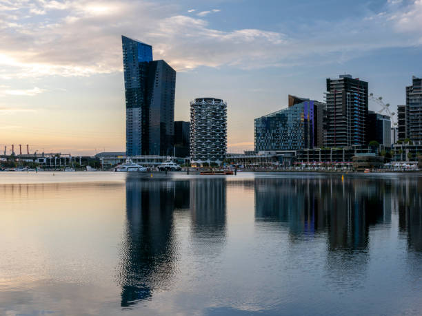 istock Docklands waterfront in Melbourne, Australia 2196141846