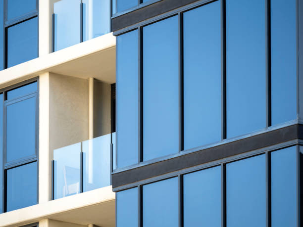 istock Modern office blocks in Downtown Melbourne, Australia 2196142082