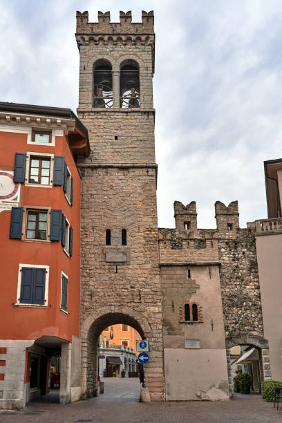 istock stone tower and medieval defensive walls in Riva del Garda 2196143328