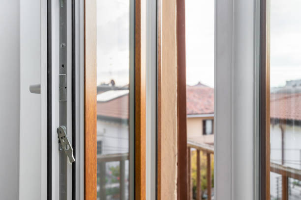 istock Aluminum and wood window 2196143340