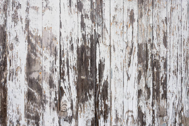 The old  wooden fence. Ideal for textures and backgrounds. Vintage concept.