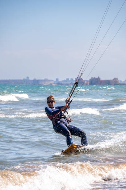 Kitesurfing has experienced a significant boom in Spain in recent years due to the growing interest in aquatic and adventure activities.