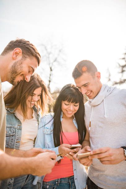 istock happiness friends walking outdoors together 2196155735