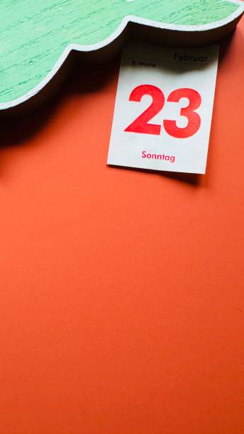 Blank calendar on white background.