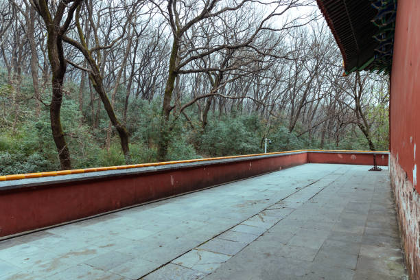 Architecture in Ming Xiaoling Mausoleum in Nanjing, China