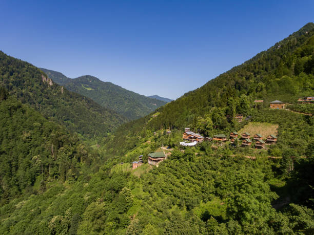 istock high plateaus and highland houses. 2196158437