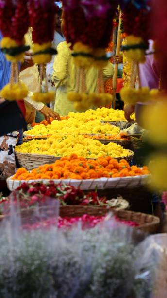 istock Local flower market 2196160399