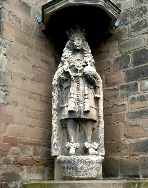 istock Statue of King Charles II at Lichfield Cathedral 2196162595