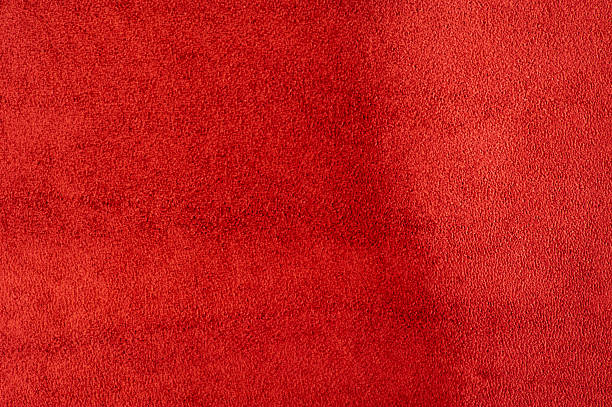istock Natural red suede leather as a macro photo background. 2196168114