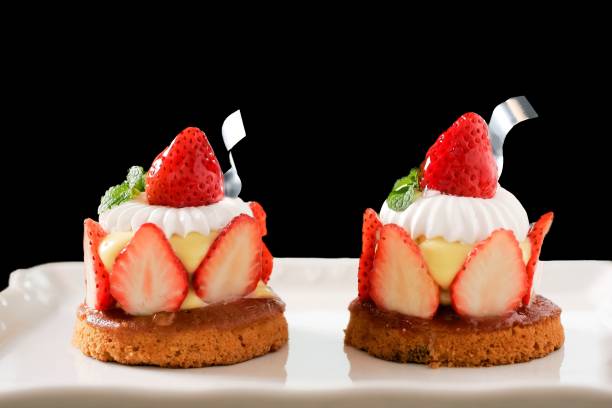 istock Elegant strawberry desserts 2196173531