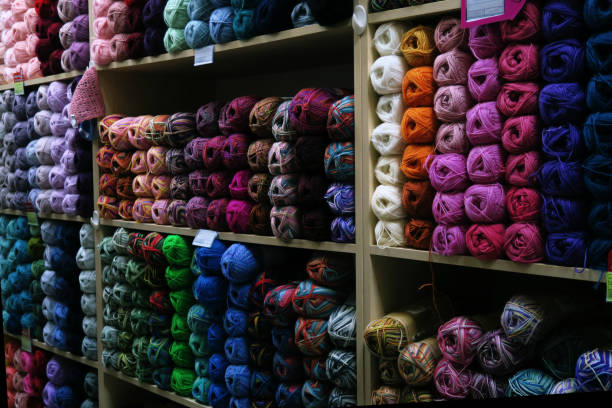 istock yarn balls in the shop window 2196177508