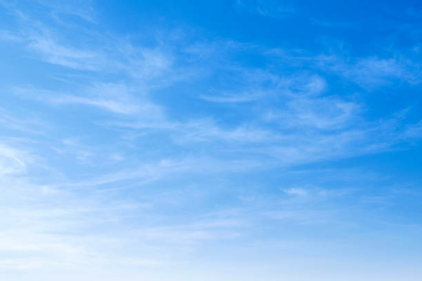 istock The sky is blue and clear with no clouds 2196186615