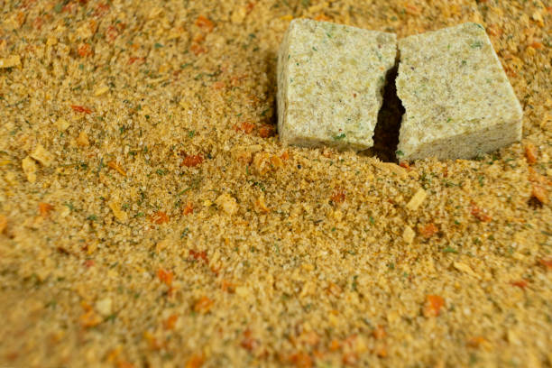 Umami Flavor Bouillon Cubes. MSG-Enhanced Seasoning Cubes.