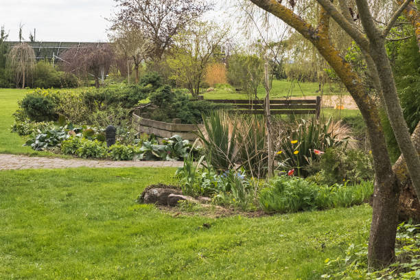 istock A spring landscape in an ornamental garden 2196188720