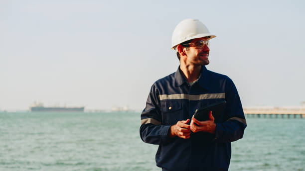 istock Smiling Portrait of a Handsome Industrial Engineer. 2196189064