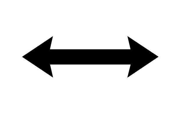 Arrow, line arrow vector. Flat style symbol. Arrow on a white background. vector illustration. Arrows big black icon set. Arrow. Cursor. Modern complex directions.