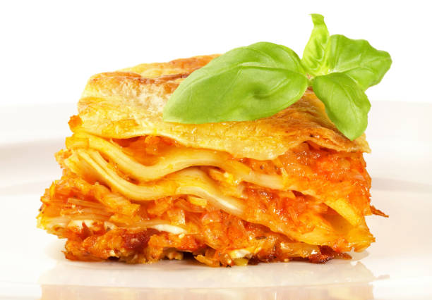 istock Vegetarian Lasagne with Tamato Sauce 2196202321