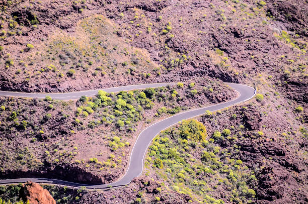 istock Aerial View of an Asphalt Road 2196212849