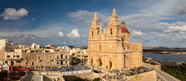 istock Aerial image in Malta during winter holidays. 2196221379