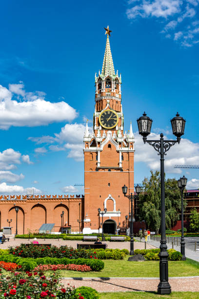 istock A large red building with a clock tower in Kremlin in Moscow Russia 2196229356