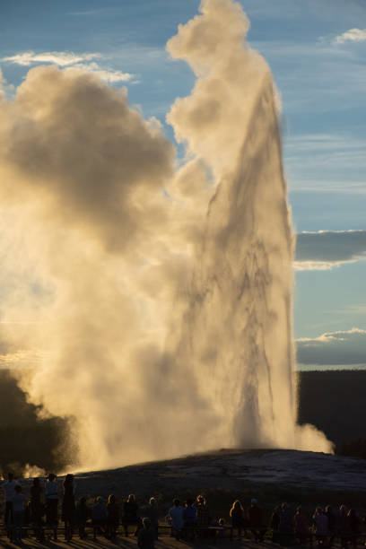 istock Old Faithful Geyser 2196236504