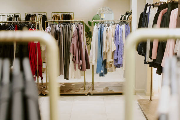 istock Golden Stands with Female Clothing 2196239883