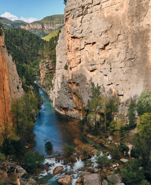 istock landscape river wall mountain climbing montanejos 2196248078