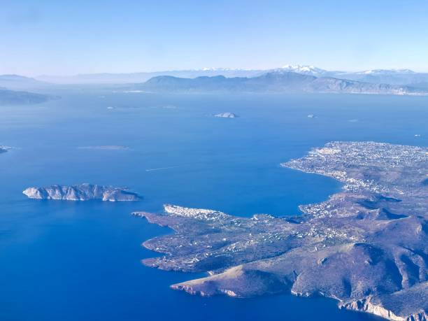 istock Aerial view of Mediterranean Sea 2196249329