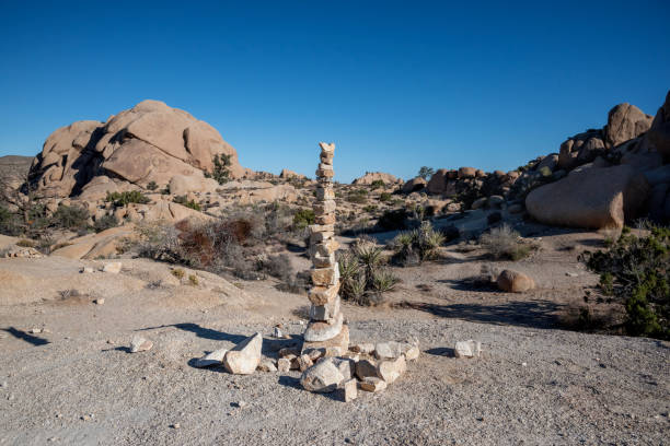 istock rock totem in Josua Tree National Park 2196258381