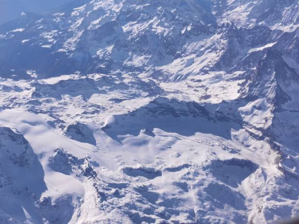 istock Aerial view of the Alps 2196267022