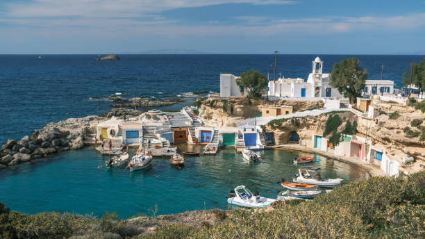 istock Mandrakia fishing village 2196268811