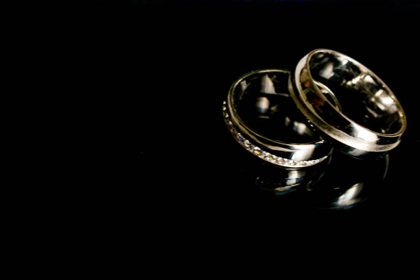 istock Photo of wedding rings 2196279198
