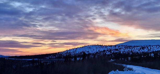 istock Continuous Sunrise and Sunset during Winter in Alaska 2196280964