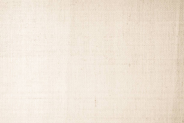 istock Brown sackcloth woven texture background in natural pattern. Jute hessian burlap, linen background in light beige cream color blank. Weaving canvas fiber line cotton cloth textured as organic. 2196283018