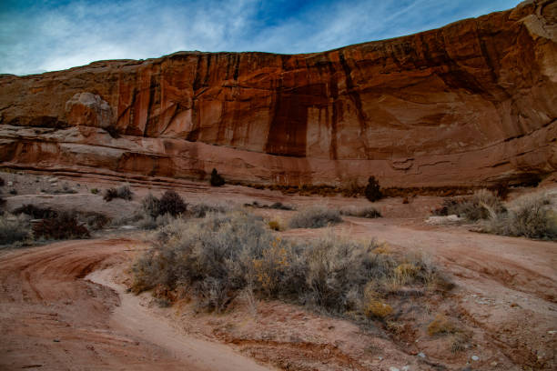 istock Utah Interstate roadside view in western USA, North America 2196284893