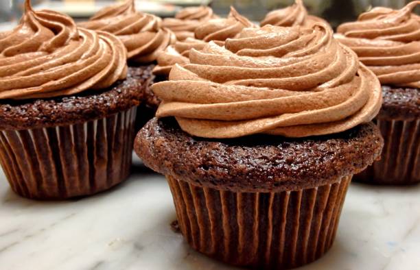 istock Tall Dark and Handsome Triple Chicolate Cupcakrs 2196289441