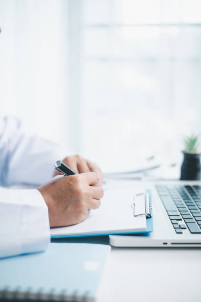istock Concept business doctor education essential globalization, student learn and study in university and college to master knowledge needed travel global economy. book stethoscope for medical health care 2196303891