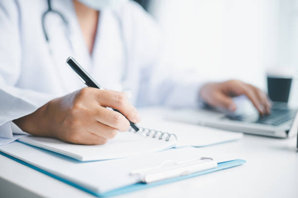 istock Concept business doctor education essential globalization, student learn and study in university and college to master knowledge needed travel global economy. book stethoscope for medical health care 2196303923